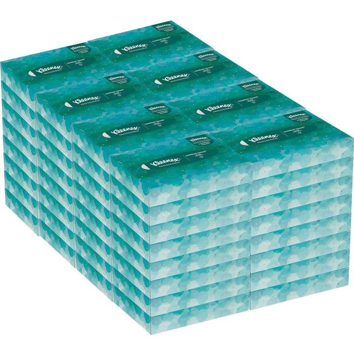 Kleenex Professional Facial Tissue in Flat Tissue Boxes - KCC21195