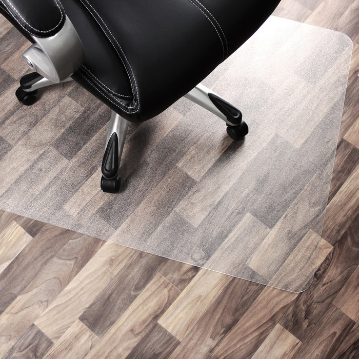 Floortex Cleartex UnoMat Anti-Slip Hard Floor/Very Low Pile Carpet Rectangular Chair Mat - FLR128920ERA