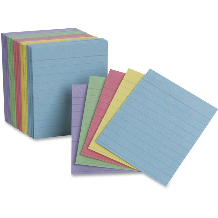 TOPS Oxford Color Mini Index Cards - OXF10010