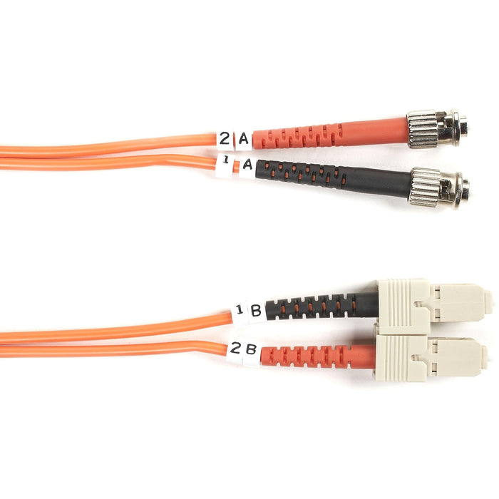 Black Box Fiber Optic Duplex Patch Network Cable - BBNFO50010MSTSC