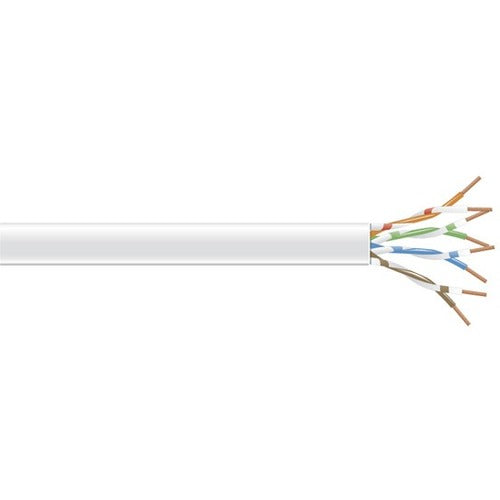 Black Box CAT6 250-MHz Solid Bulk Cable - BBNC6CMSLDWH