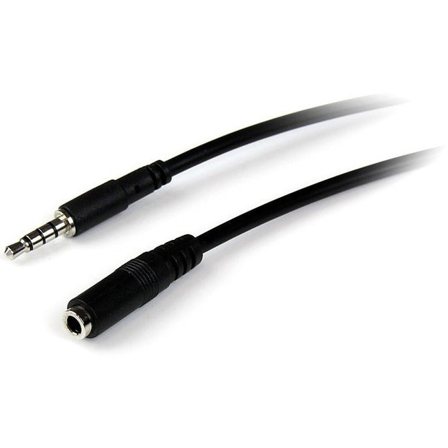 StarTech.com 1m 3.5mm 4 Position TRRS Headset Extension Cable - M/F - STCMUHSMF1M