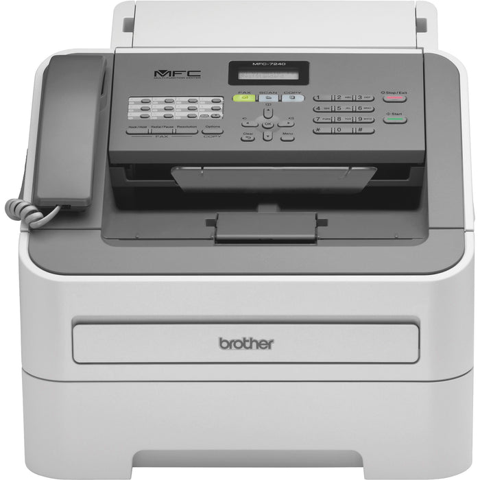Brother MFC-7240 Laser Multifunction Printer - Monochrome - Black - BRTMFC7240