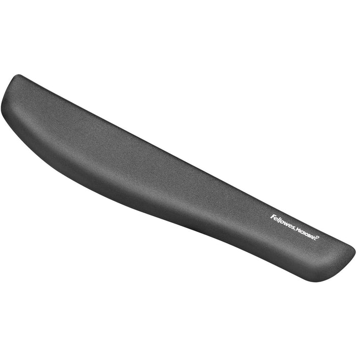 Fellowes PlushTouch&trade; Keyboard Wrist Rest with Microban&reg; - Graphite - FEL9252301