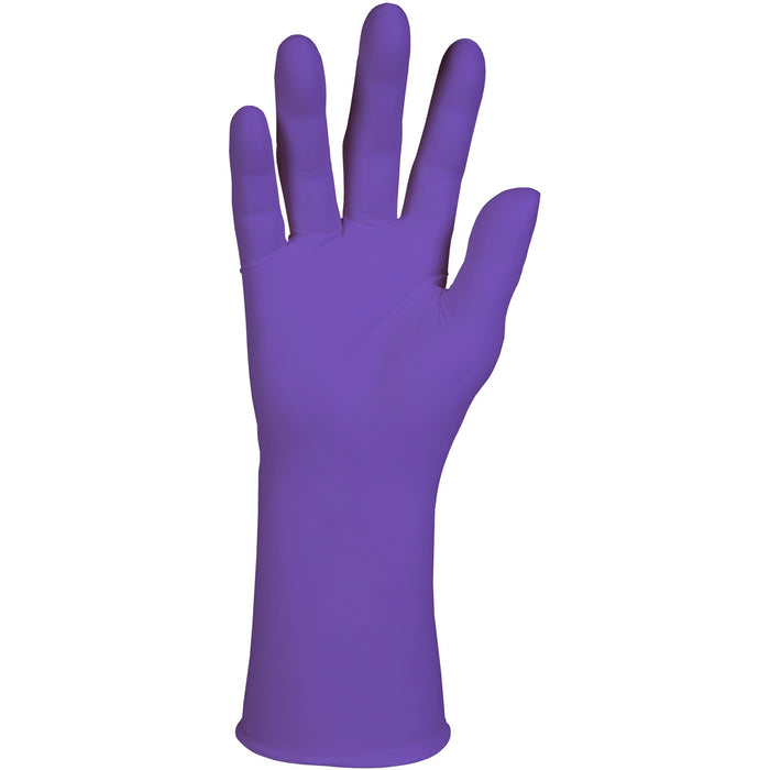 KIMTECH Purple Nitrile Exam Gloves - 12" - KCC50602
