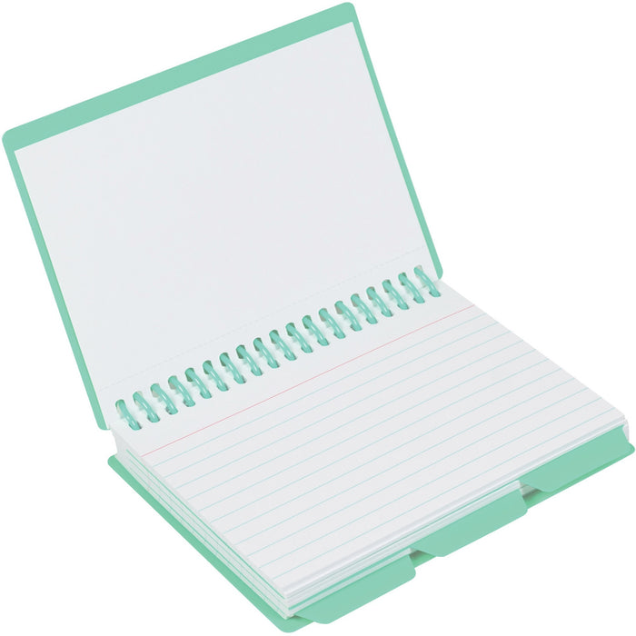 C-Line Spiral Bound Index Card Notebook with Index Tabs - CLI48750