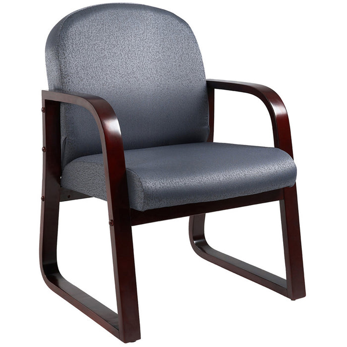 Boss Mahogany Frame Side Chair - BOPB9570GY