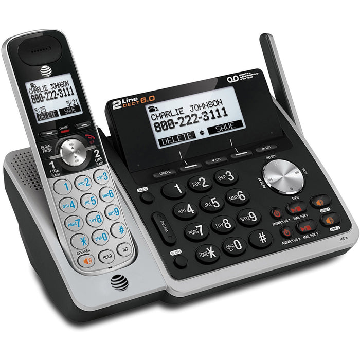 AT&T TL88102 DECT 6.0 1.90 GHz Cordless Phone - ATTTL88102