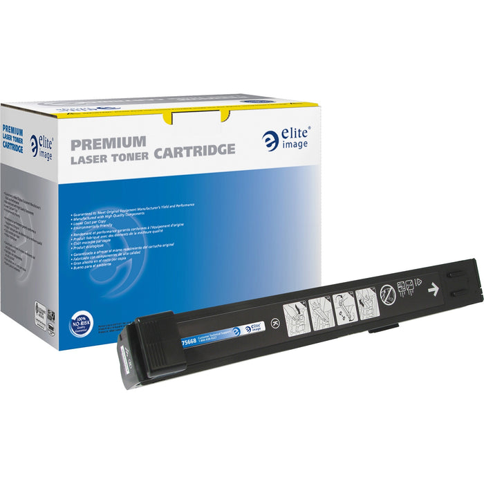 Elite Image Remanufactured Laser Toner Cartridge - Alternative for HP 823A (CB380A) - Black - 1 Each - ELI75668