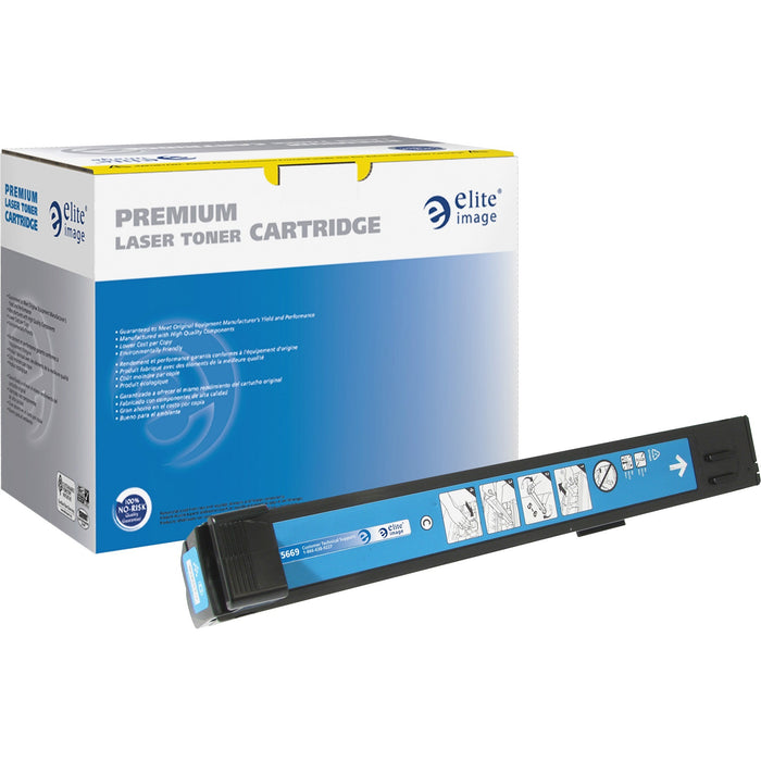 Elite Image Remanufactured Laser Toner Cartridge - Alternative for HP 824A (CB381A) - Cyan - 1 Each - ELI75669