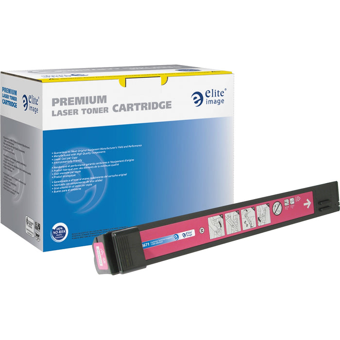 Elite Image Remanufactured Laser Toner Cartridge - Alternative for HP 824A (CB383A) - Magenta - 1 Each - ELI75671