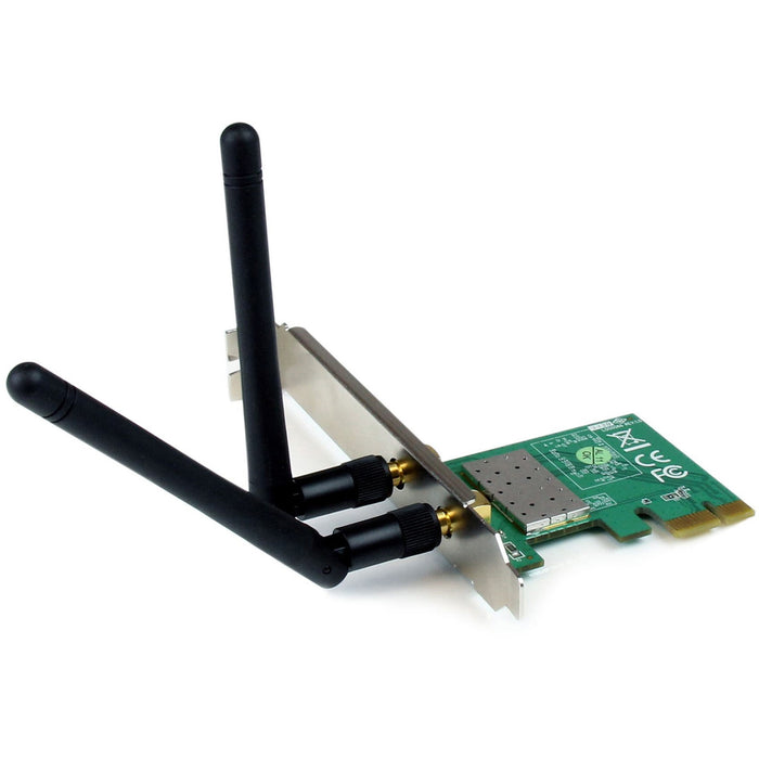 StarTech.com PCI Express Wireless Adapter 300 Mbps PCIe 802.11 b/g/n Network Adapter Card 2T2R 2.2 dBi - STCPEX300WN2X2