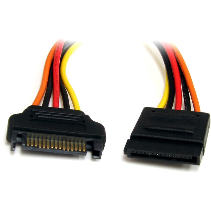 StarTech.com 12in 15 Pin SATA Power Extension Cable - STCSATAPOWEXT12