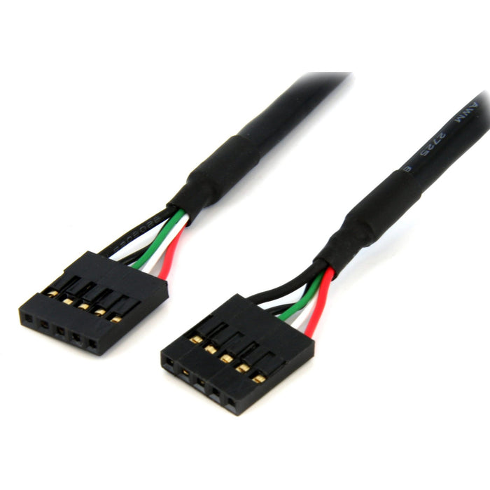 StarTech.com 24in Internal 5 pin USB IDC Motherboard Header Cable F/F - STCUSBINT5PIN24