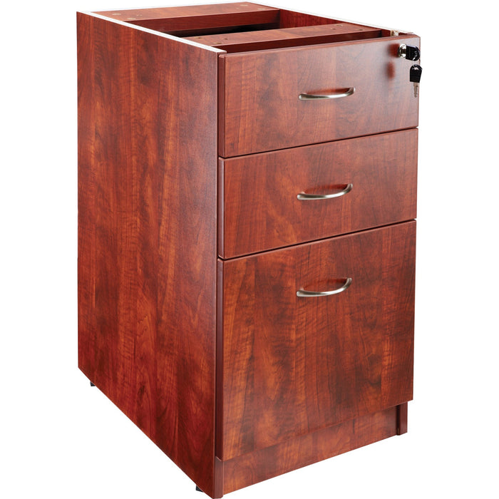 Lorell Essentials Hanging Fixed Pedestal - 3-Drawer - LLR69604