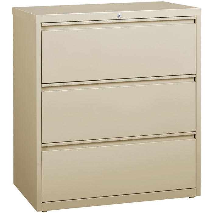Lorell 3-Drawer Putty Lateral Files - LLR88027