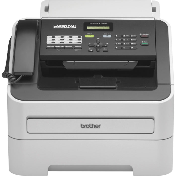 Brother IntelliFAX FAX-2940 Laser Multifunction Printer - Monochrome - Gray - BRTFAX2940