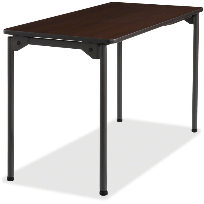 Iceberg Maxx Legroom Wood Folding Table - ICE65804