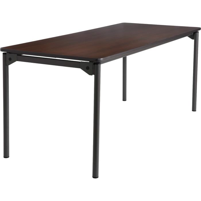 Iceberg Maxx Legroom Wood Folding Table - ICE65824