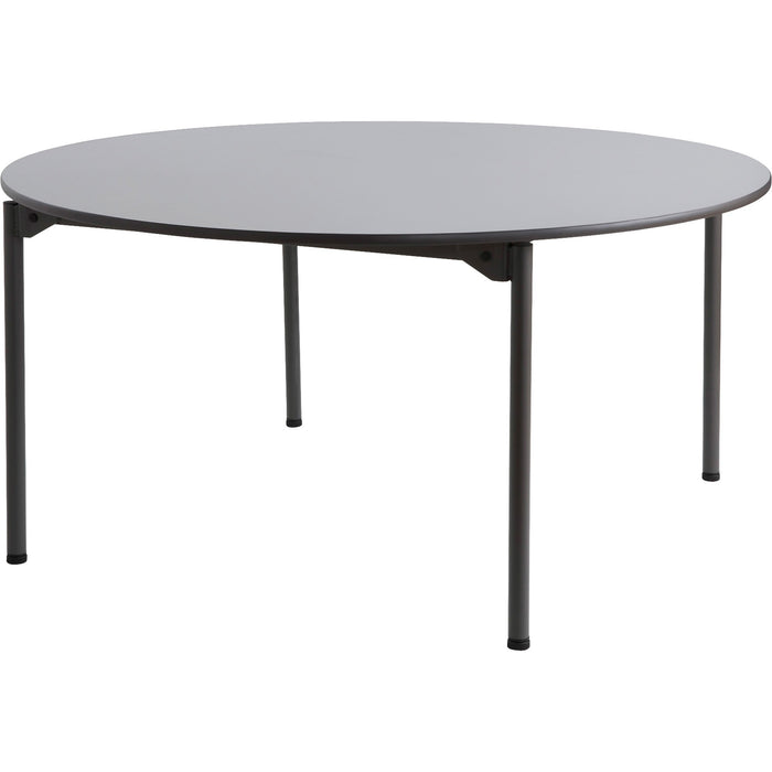 Iceberg Maxx Legroom Wood Round Folding Table - ICE65867