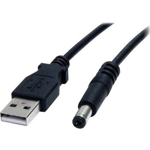 StarTech.com 2m USB to Type M Barrel Cable - USB to 5.5mm 5V DC Cable - STCUSB2TYPEM2M