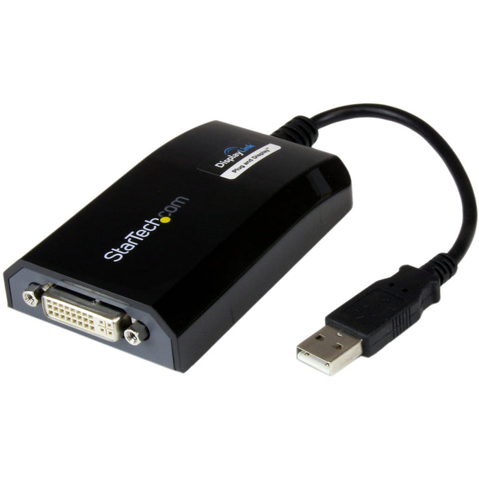 StarTech.com USB to DVI Adapter - External USB Video Graphics Card for PC and MAC- 1920x1200 - STCUSB2DVIPRO2