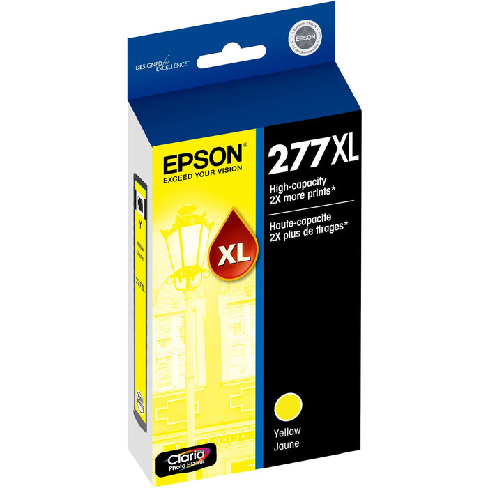 Epson Claria 277XL Original High Yield Ink Cartridge - Yellow - 1 Each - EPST277XL420S