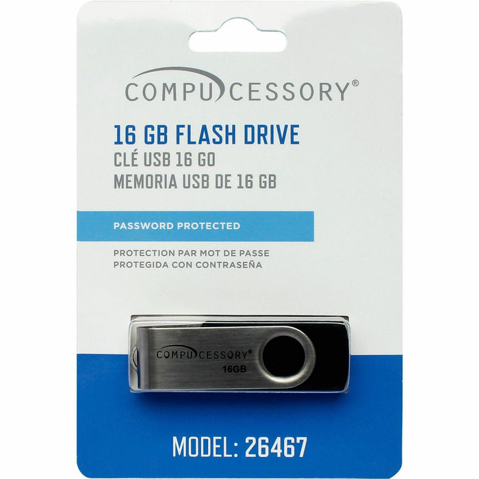 Compucessory Password Protected USB Flash Drives - CCS26467