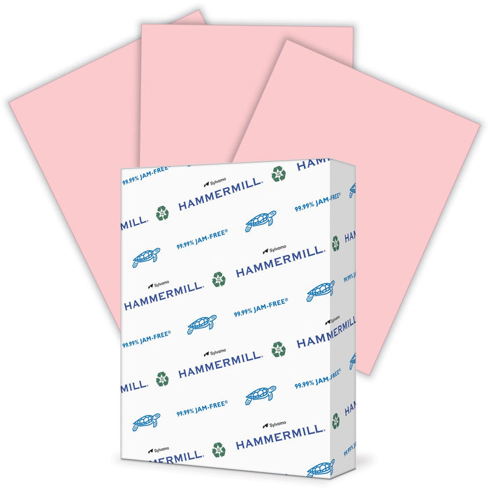 Hammermill Colors Recycled Copy Paper - Pink - HAM104463