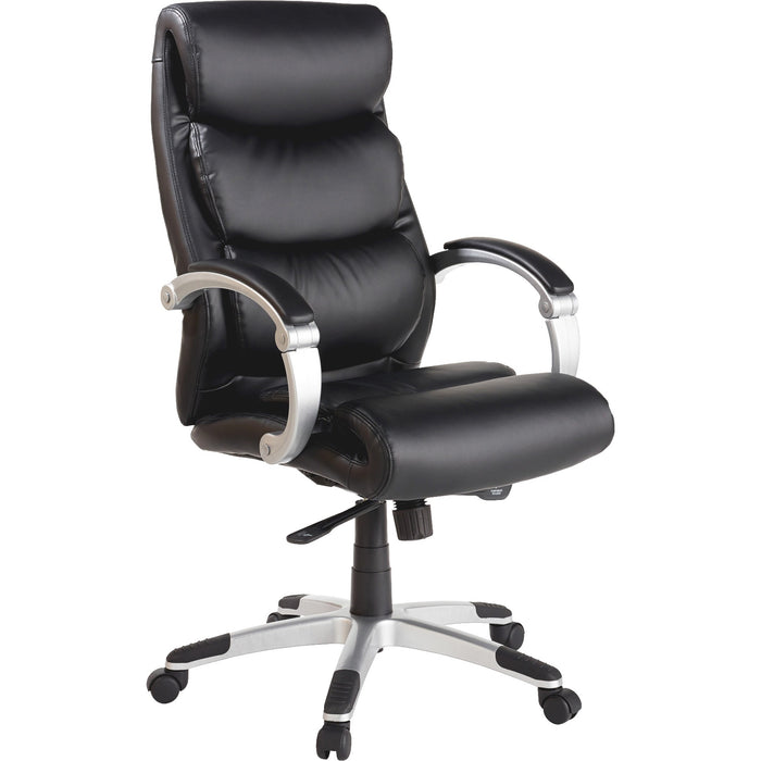 Lorell Executive Bonded Leather High-back Chair - LLR60620