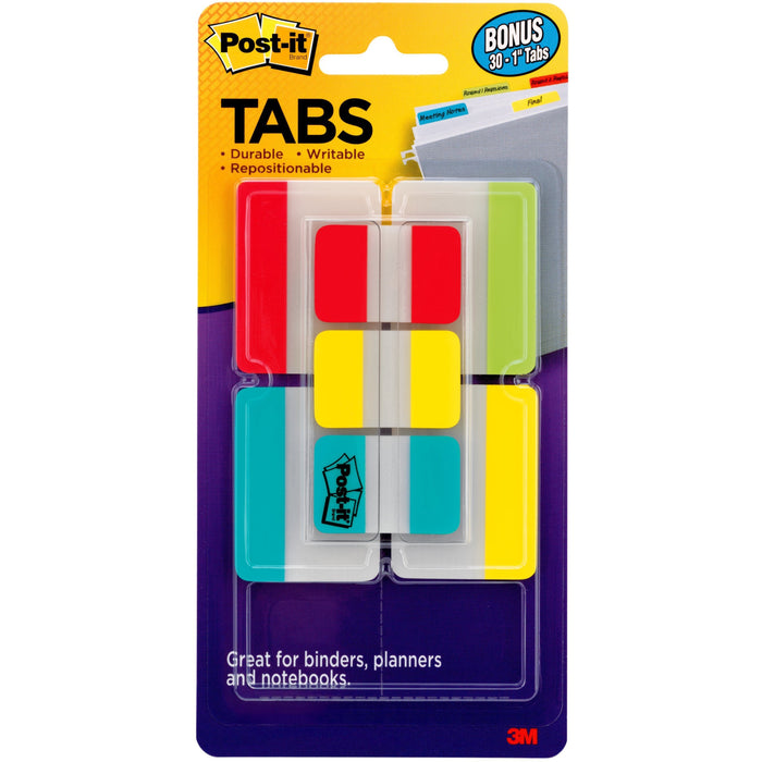 Post-it&reg; Tabs Value Pack - Primary Colors - MMM686VAD2