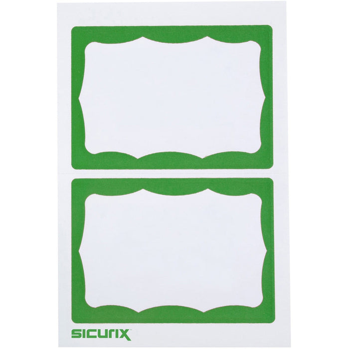 SICURIX Self-adhesive Visitor Badge - BAU67646