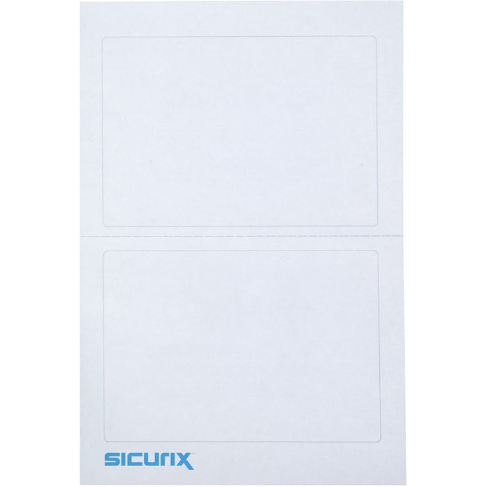 SICURIX Self-adhesive Visitor Badge - BAU67641