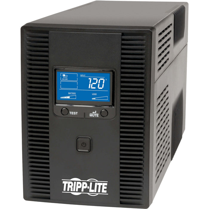 Tripp Lite UPS 1500VA 810W Battery Back Up Tower LCD USB 120V ENERGY STAR V2.0 - TRPOMNI1500LCDT