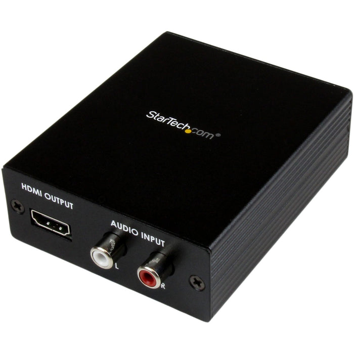 StarTech.com Component / VGA Video and Audio to HDMI&reg; Converter - PC to HDMI - 1920x1200 - STCVGA2HD2