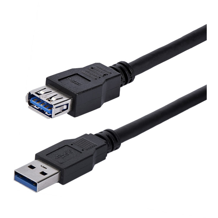 StarTech.com 1m Black SuperSpeed USB 3.0 Extension Cable A to A - M/F - STCUSB3SEXT1MBK