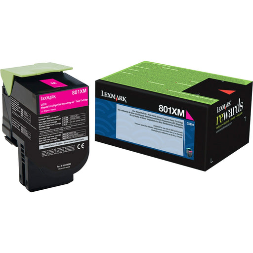 Lexmark Unison 801XM Toner Cartridge - LEX80C1XM0 Lexmark International, Inc