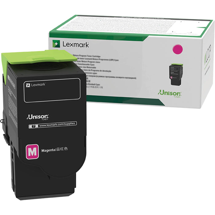 Lexmark Original High Yield Laser Toner Cartridge - Magenta - 1 Each - LEX80C0HMG Lexmark International, Inc