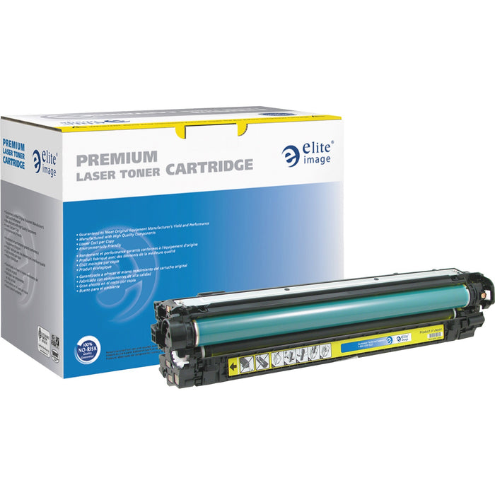 Elite Image Remanufactured Laser Toner Cartridge - Alternative for HP 650A (CE272A) - Yellow - 1 Each - ELI75748