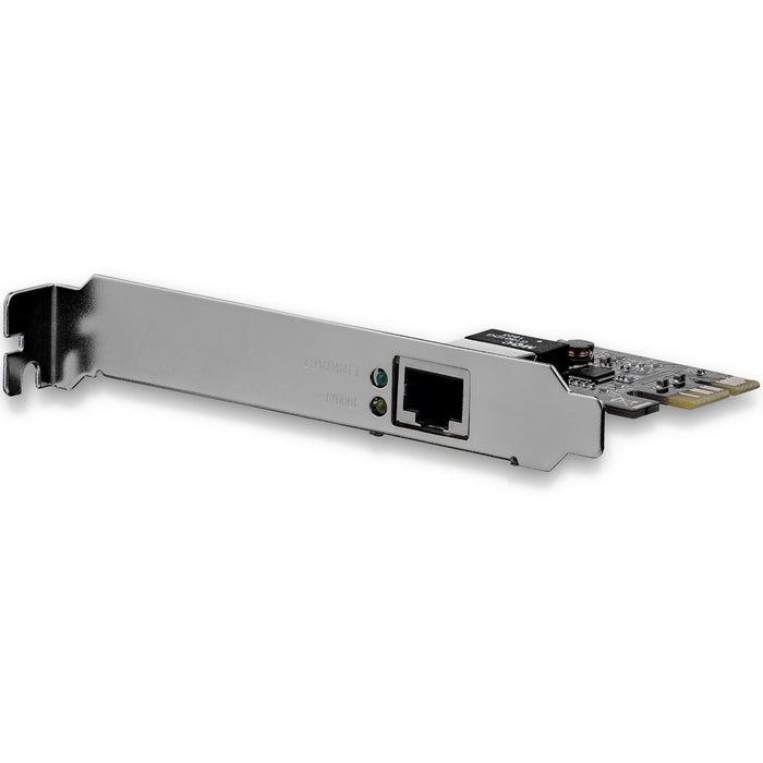 StarTech.com 1 Port PCI Express PCIe Gigabit Network Server Adapter NIC Card - Dual Profile - STCST1000SPEX2