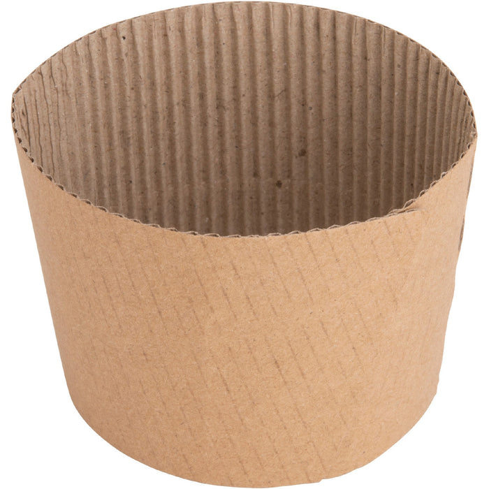 Genuine Joe Protective Corrugated Cup Sleeves - GJO19049