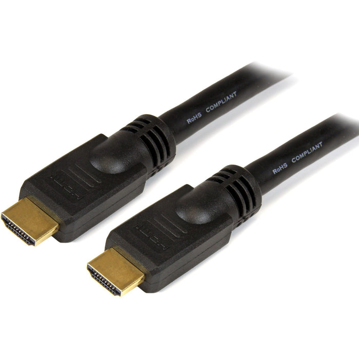 StarTech.com 50 ft High Speed HDMI Cable M/M - 4K @ 30Hz - No Signal Booster Required - STCHDMM50