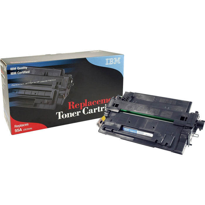 IBM Remanufactured Laser Toner Cartridge - Alternative for HP 55A (CE255A) - Black - 1 Each - IBMTG85P7012