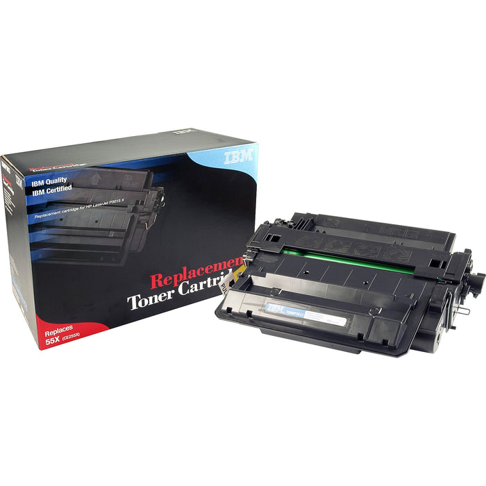 IBM Remanufactured Toner Cartridge - Alternative for HP 55X (CE255X) - IBMTG85P7013