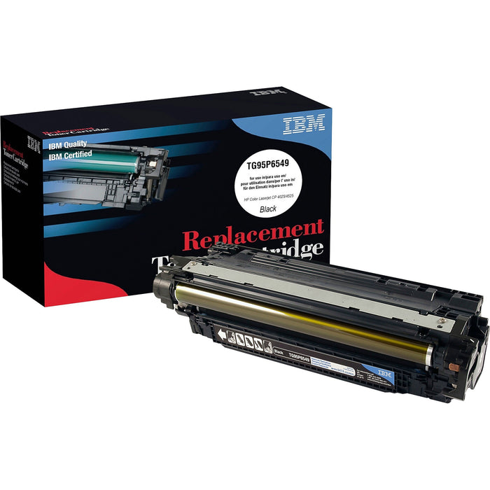 IBM Remanufactured Standard Yield Laser Toner Cartridge - Alternative for HP 647A (CE260A) - Black - 1 Each - IBMTG95P6549