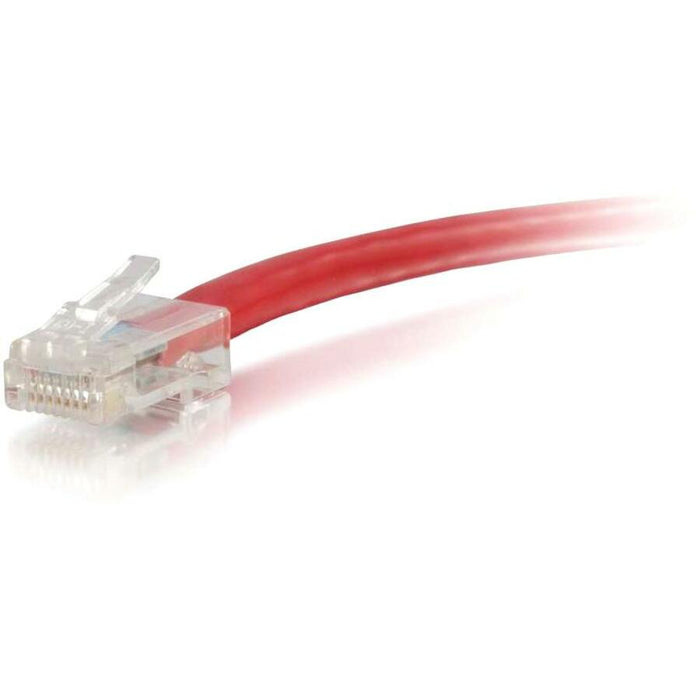 C2G 2 ft Cat6 Non Booted UTP Unshielded Network Patch Cable - Red - CGO04149