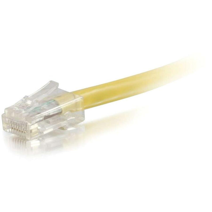 C2G 75ft Cat6 Non-Booted Unshielded (UTP) Ethernet Network Cable - Yellow - CGO04187
