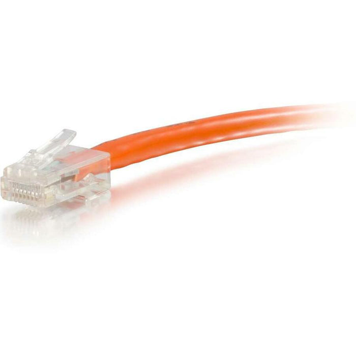 C2G 2ft Cat6 Non-Booted Unshielded (UTP) Ethernet Network Cable - Orange - CGO04191