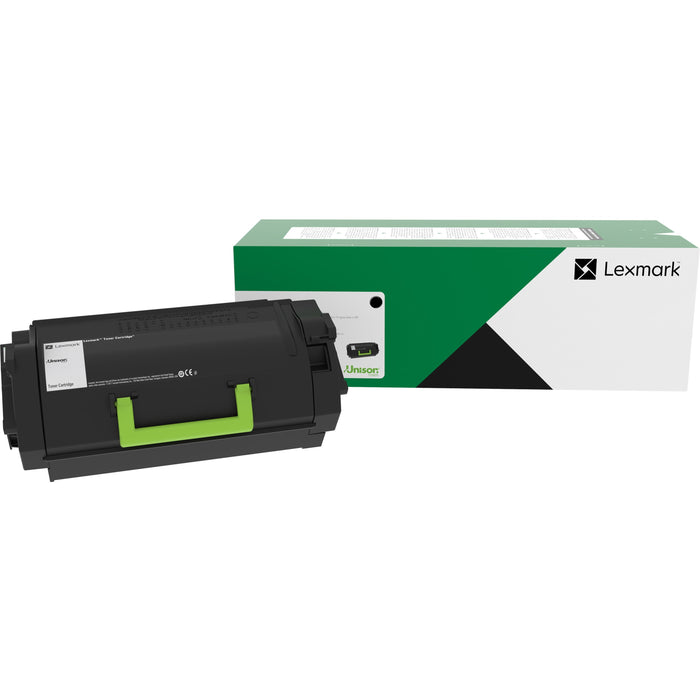 Lexmark Extra High Yield Laser Toner Cartridge - Black - 1 / Pack - LEX52D0X0N