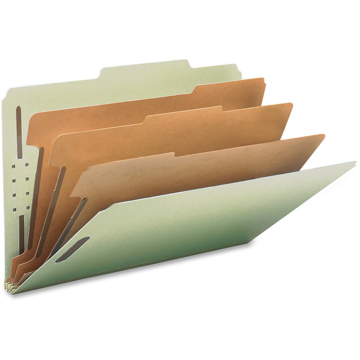 Smead 2/5 Tab Cut Legal Recycled Classification Folder - SMD19093